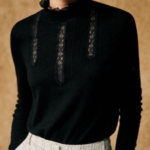 BNWT Sézane Tulio Jumper Black